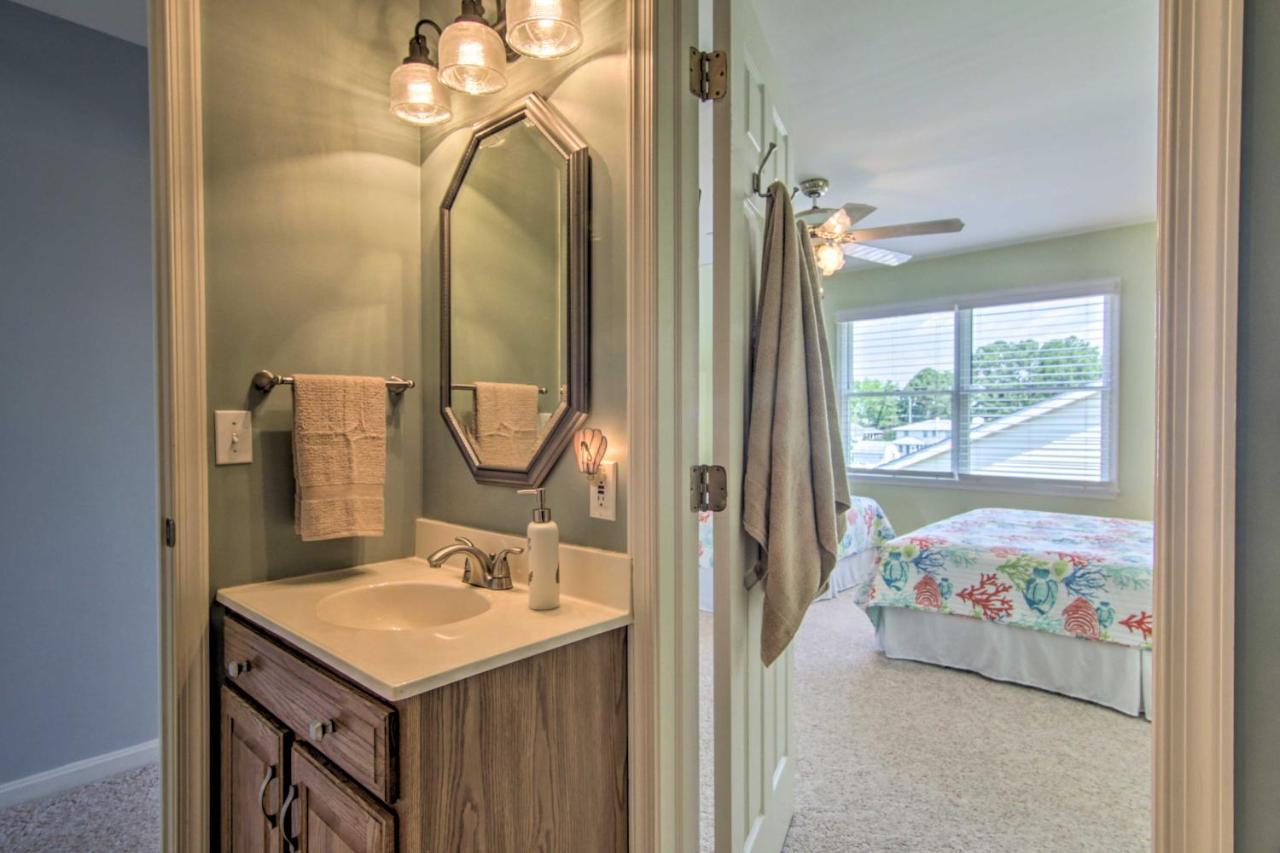 Canal-Front Ocean City Getaway With Deck And Dock! Ocean Pines Exterior foto