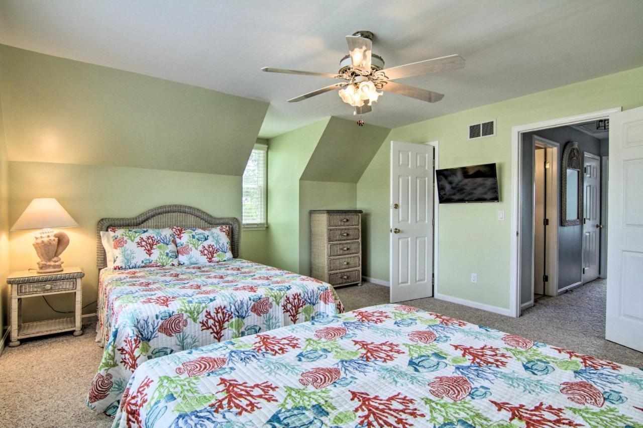 Canal-Front Ocean City Getaway With Deck And Dock! Ocean Pines Exterior foto